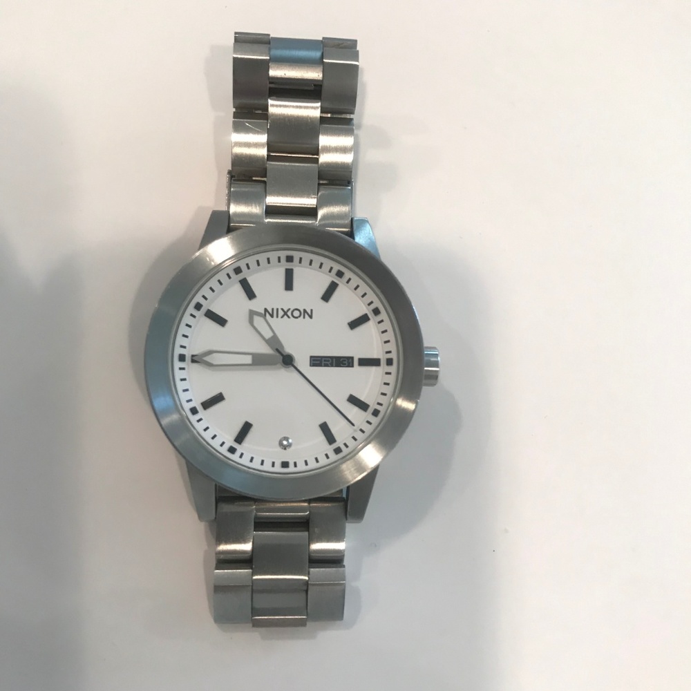 Nixon Spur Watch (Silver/White)